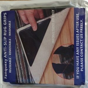 NWT anti slip rug grips 16 pack